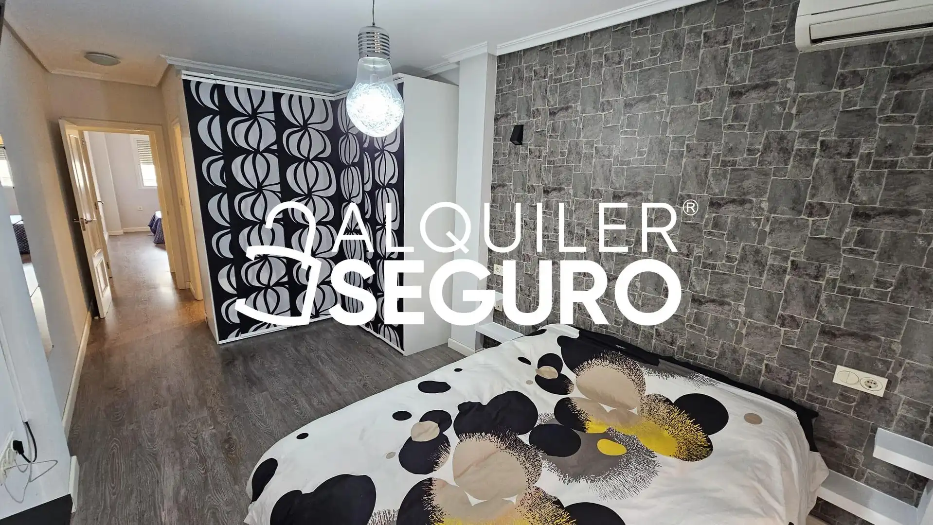 Schlafzimmer von Wohnung zur Miete in Lorquí mit Klimaanlage, Heizung und Möbliert