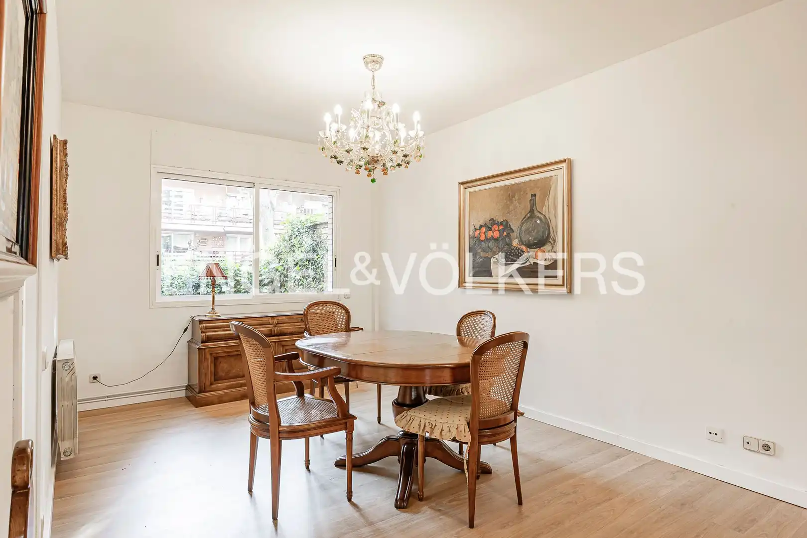 Dining room of Detached homes for sale in Sant Cugat del Vallès  with Air Conditioner, Heating and Private garden