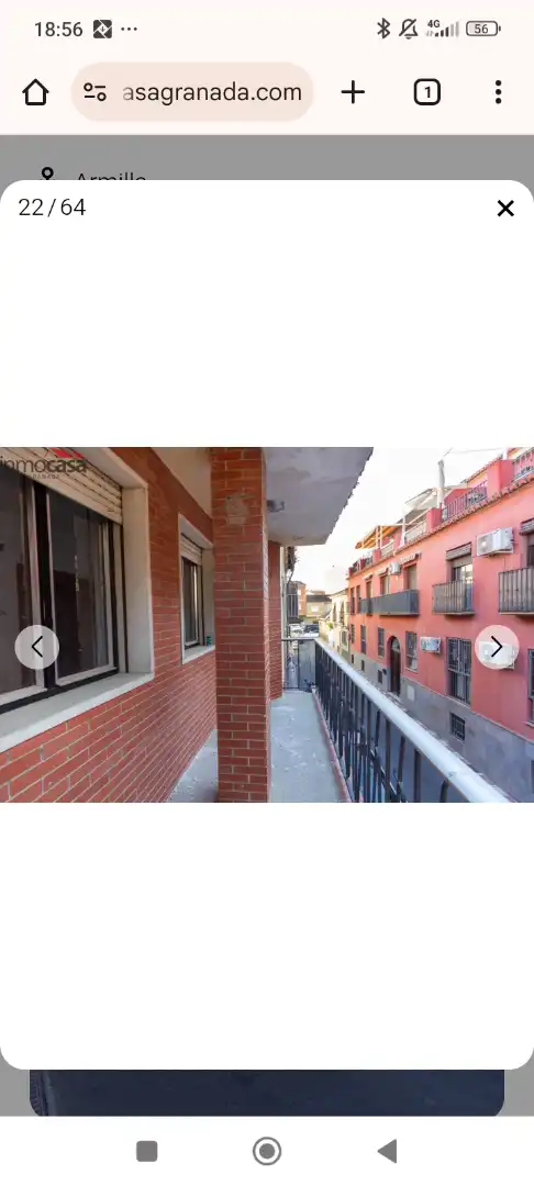 Vista exterior de Casa adosada en venda en Armilla amb Terrassa