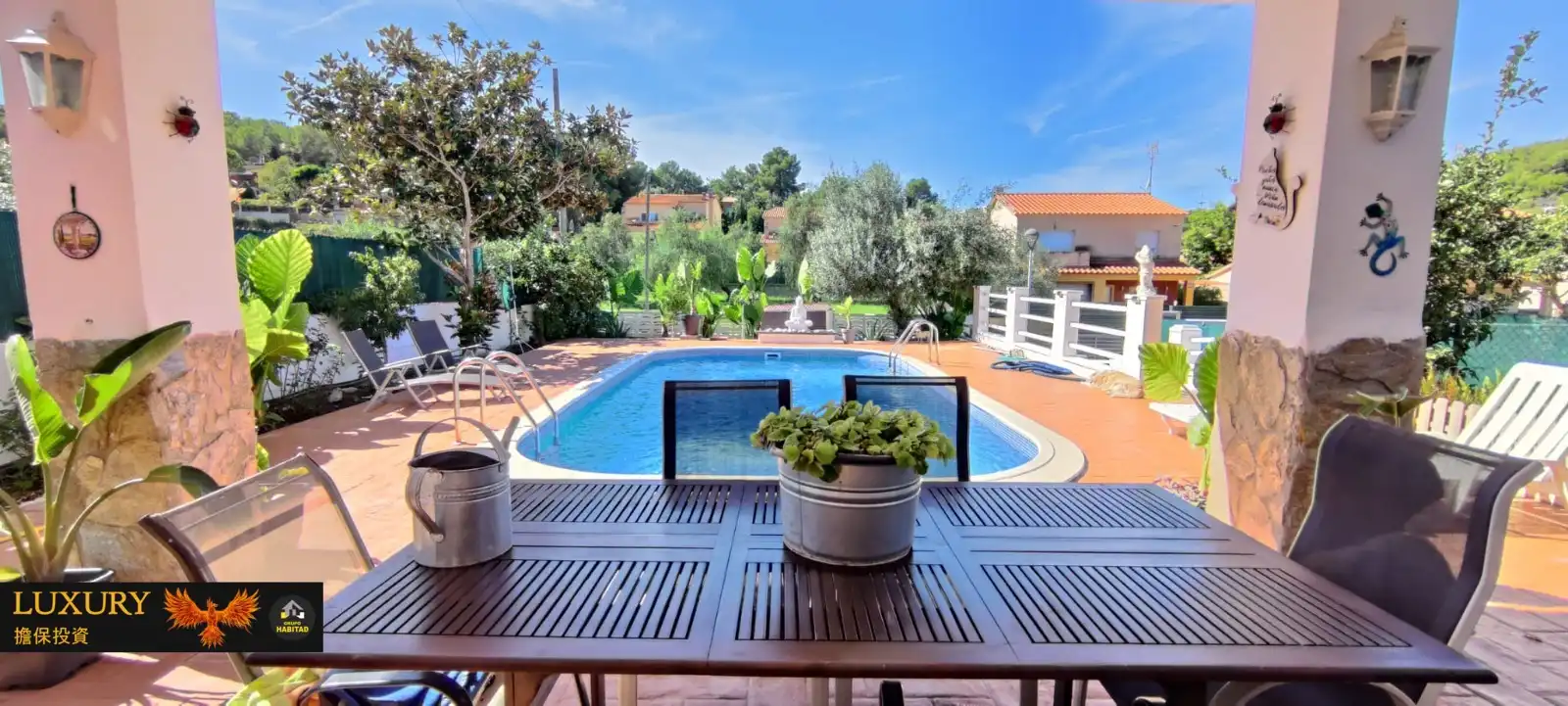 Piscina de Casa o chalet en venta en Cunit con Aire acondicionado, Calefacción y Jardín privado