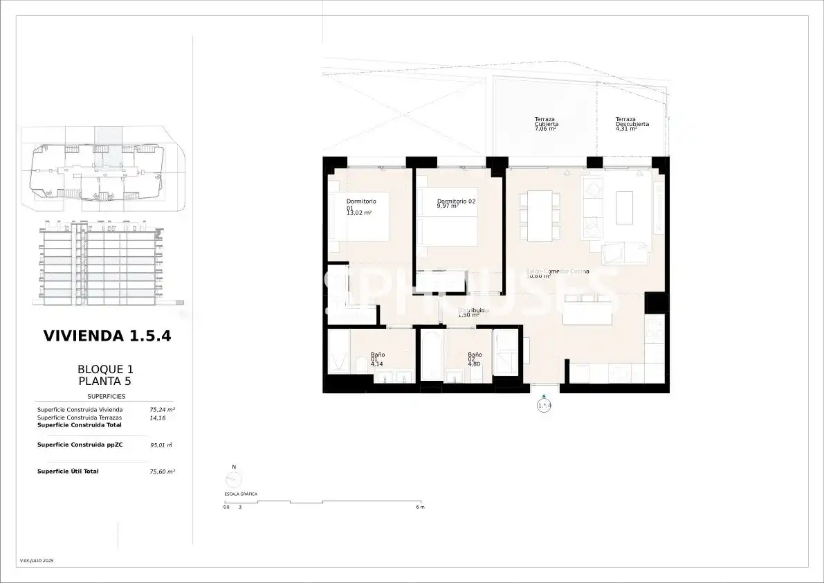 Apartment mit Terrasse zum Verkauf in Platja de Torres, imagen 16