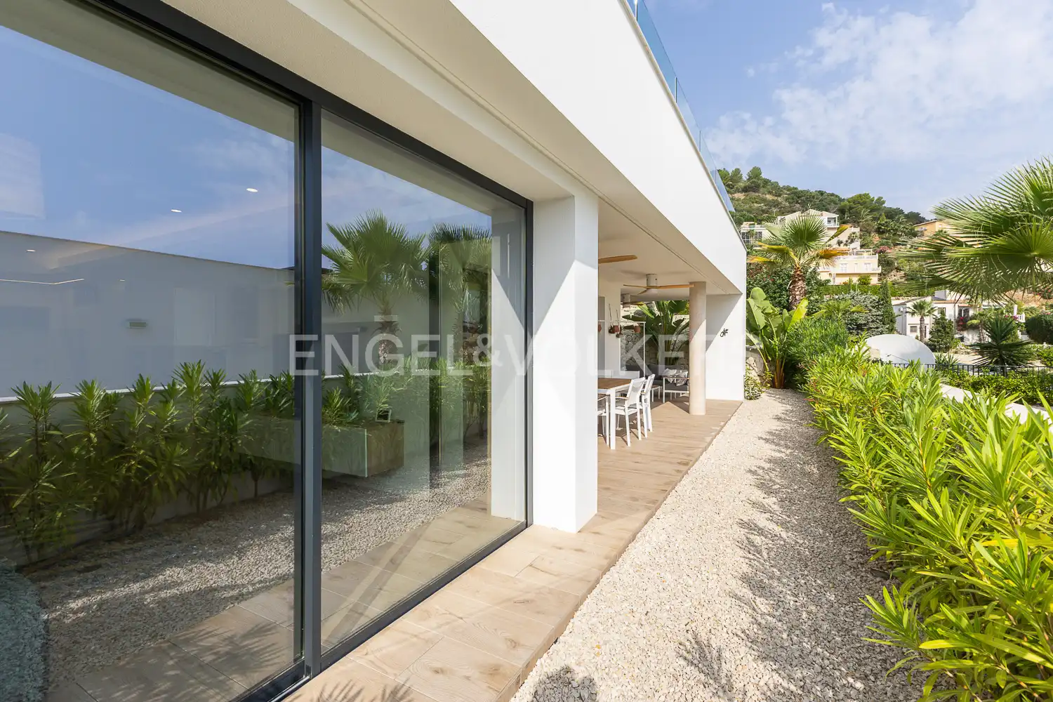 Terrace of Flat for sale in Pedreguer  with Air Conditioner, Heating and Private garden
