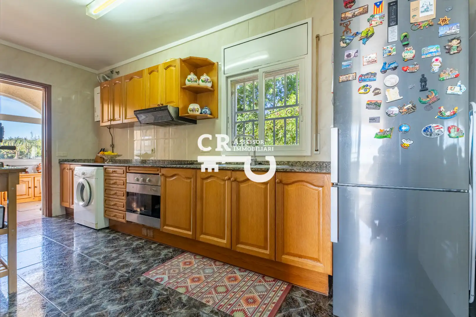 Cocina de Casa o chalet en venta en Cunit con Calefacción, Jardín privado y Terraza