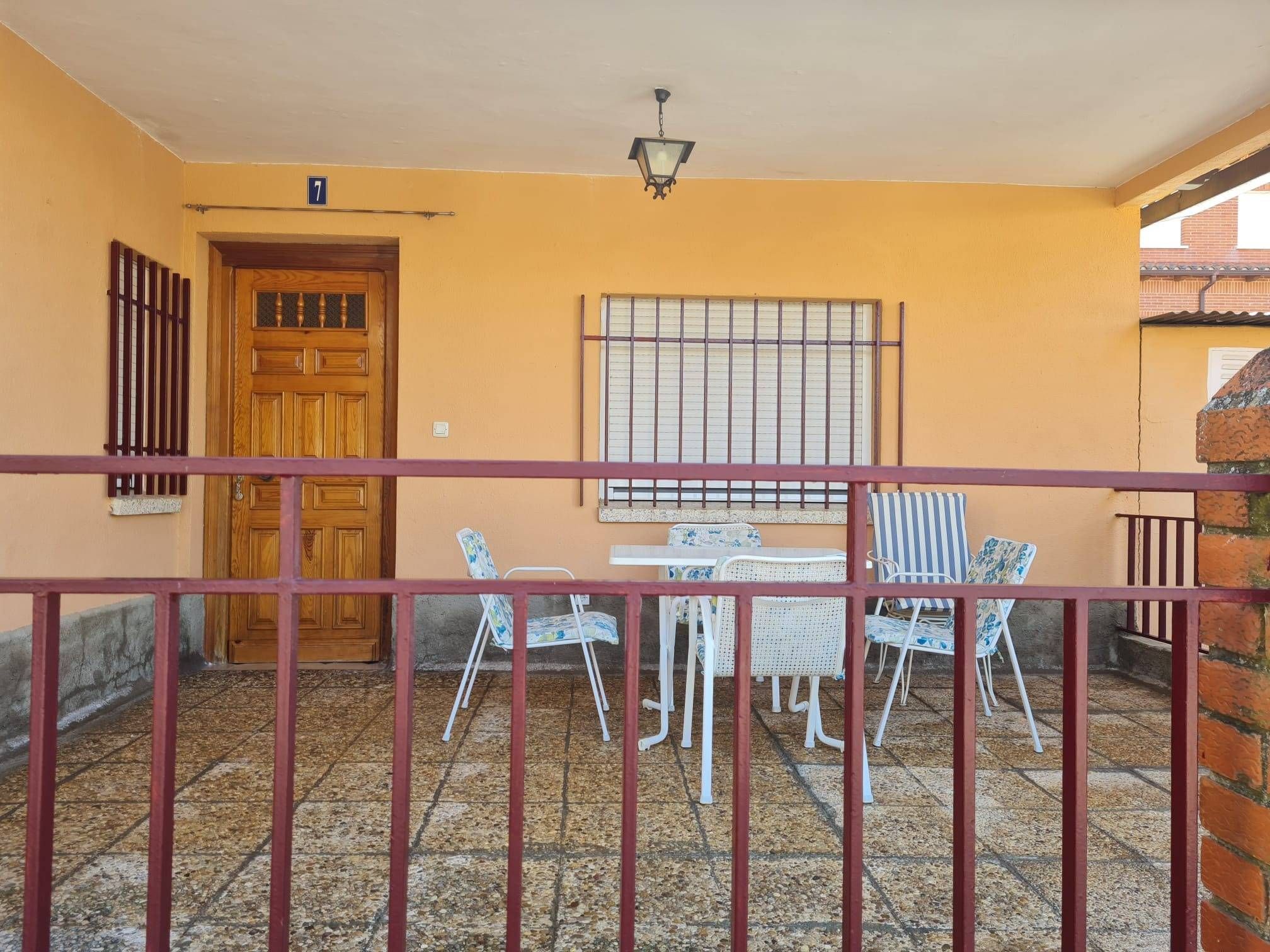 Terrassa de Finca rústica en venda en Horcajo de los Montes amb Calefacció