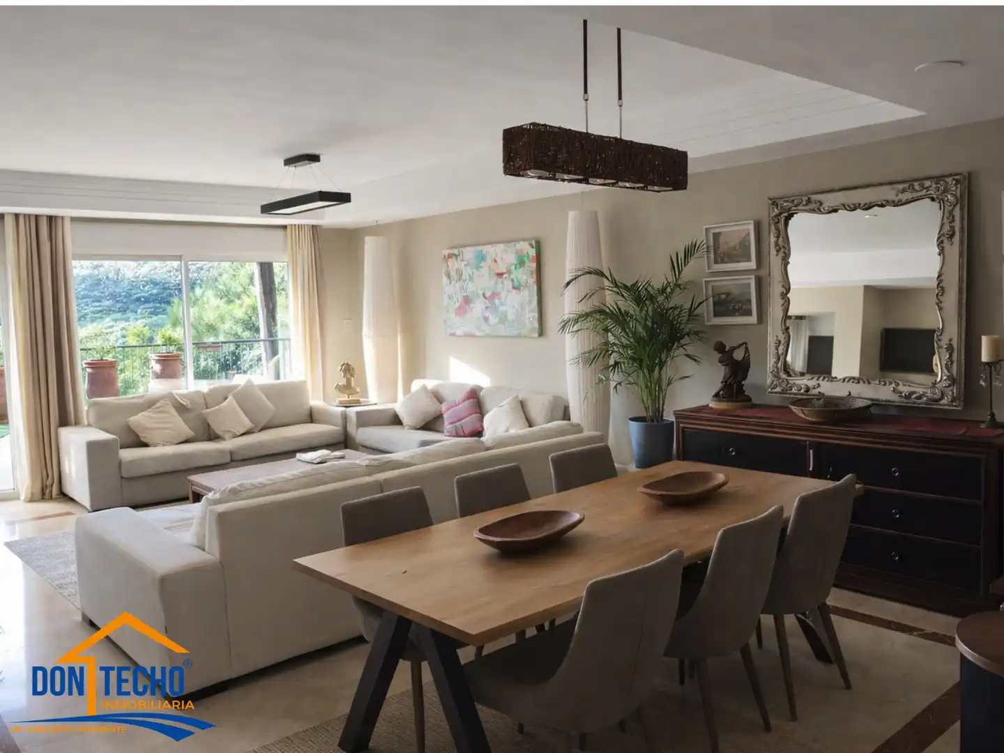 Esszimmer von Wohnung zum Verkauf in Sotogrande mit Klimaanlage, Terrasse und Abstellraum