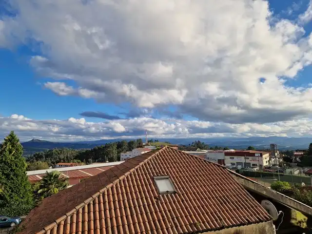 Vista exterior de Casa o chalet en venta en Teo con Calefacción, Jardín privado y Parquet