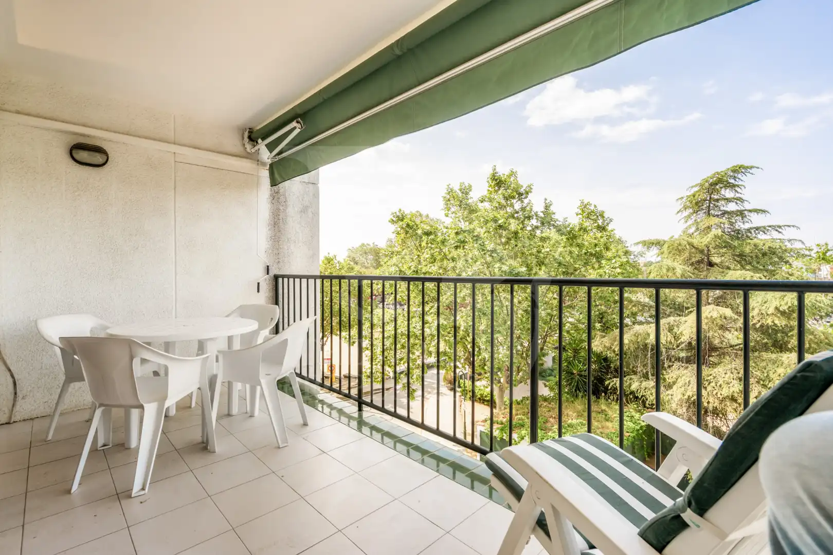 Balcony of Attic for sale in Sant Pol de Mar  with Air Conditioner, Parquet flooring and Terrace