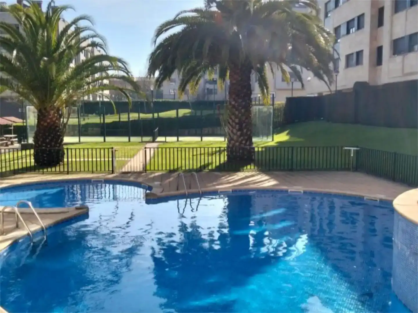 Swimming pool of Flat for sale in Gijón   with Swimming Pool