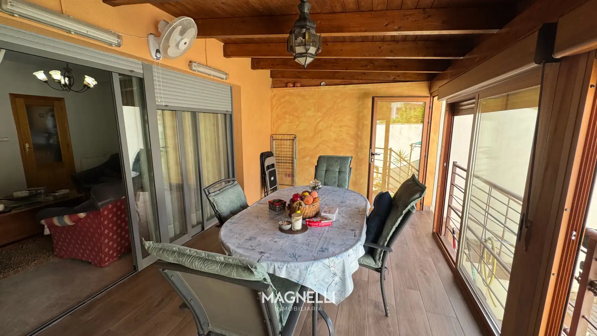 Terraza de Casa adosada en venta en Elda con Jardín privado, Amueblado y Balcón