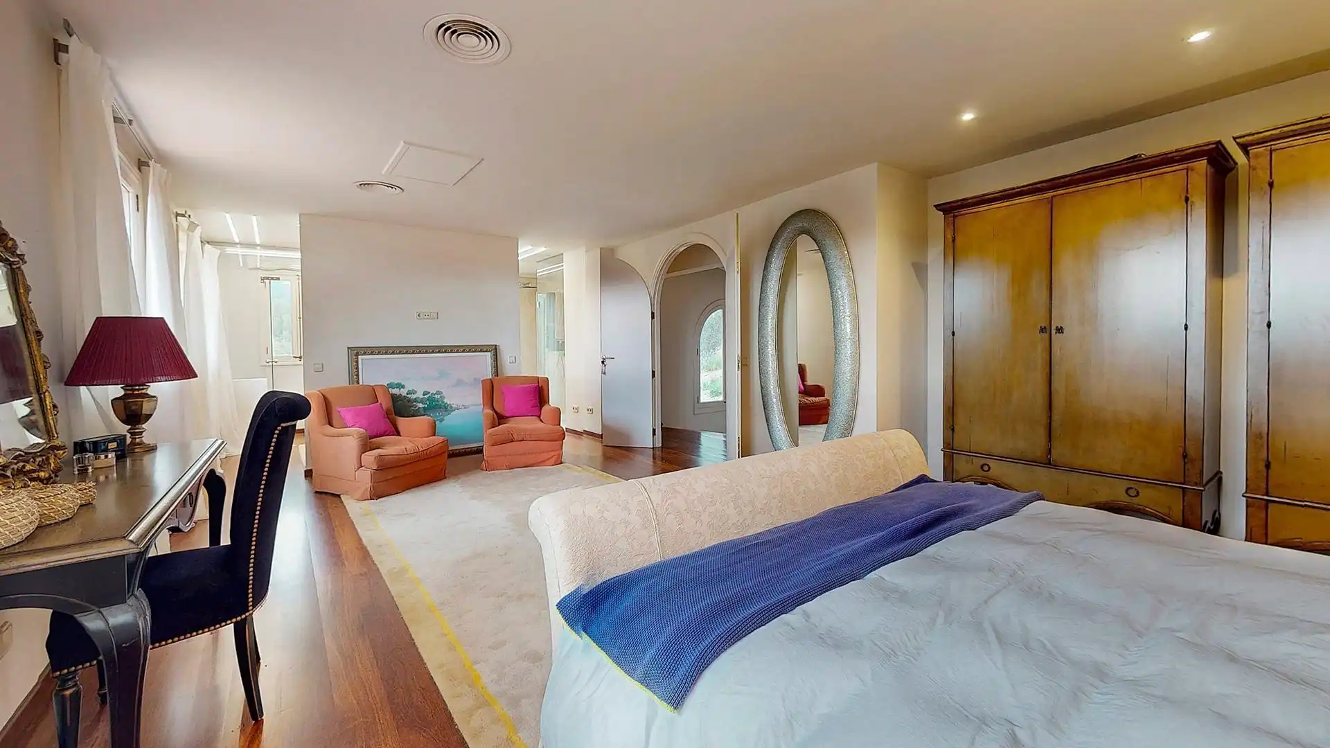 Habitación de Finca rústica de alquiler en  Palma de Mallorca con Aire acondicionado, Calefacción y Jardín privado
