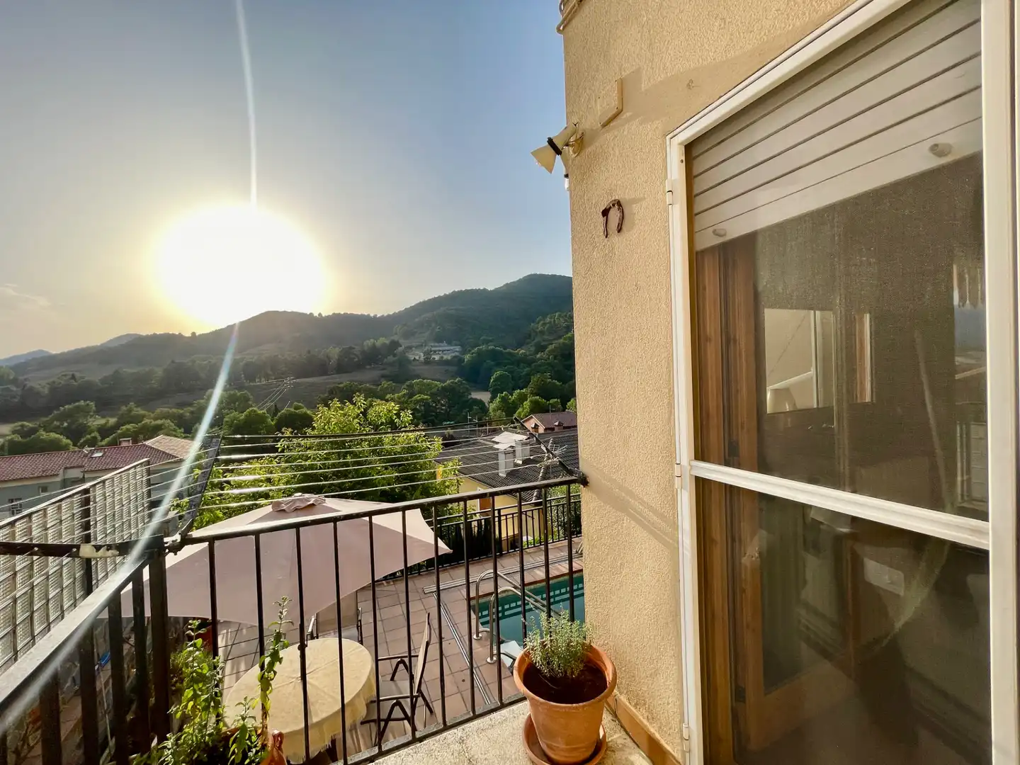 Terraza de Casa o chalet en venta en Sant Pau de Segúries con Aire acondicionado, Jardín privado y Terraza