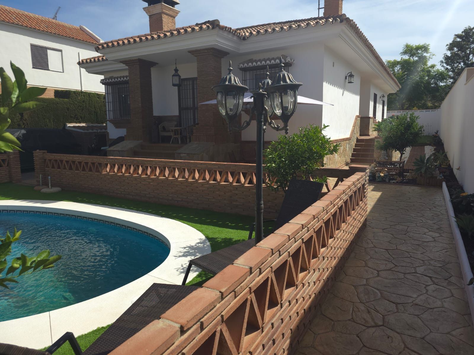 Jardí de Casa o xalet en venda en Málaga Capital amb Aire condicionat, Jardí privat i Terrassa
