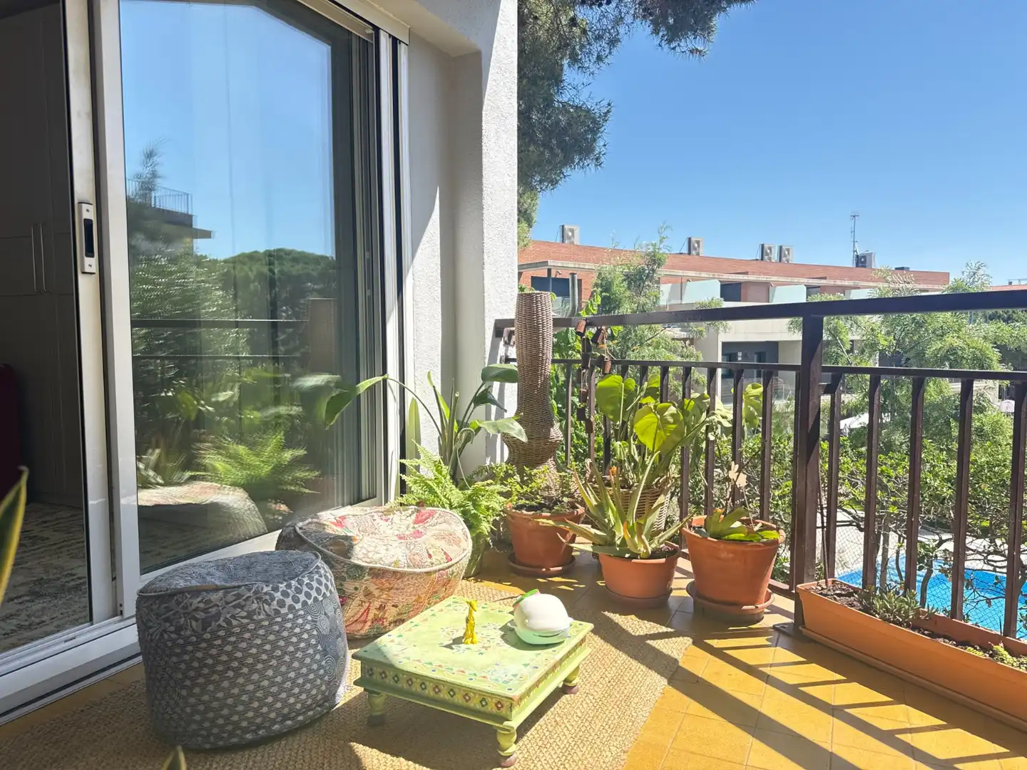 Terrassa de Apartament de lloguer en Castelldefels amb Calefacció, Parquet i Terrassa