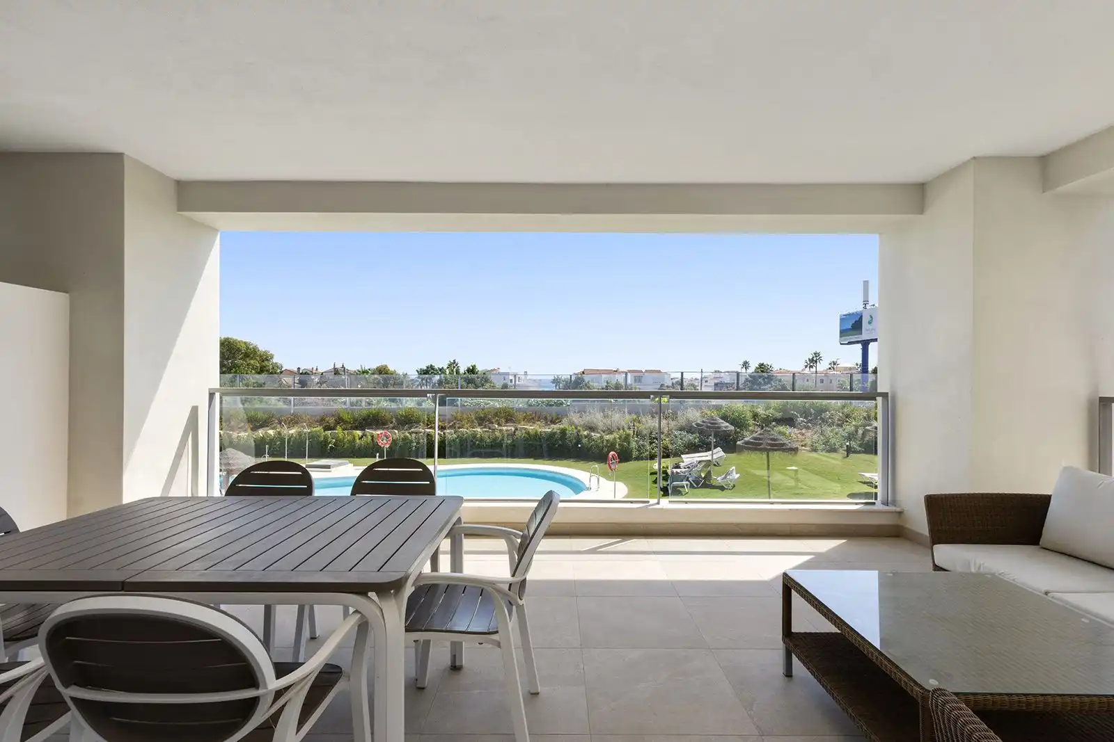 Terrassa de Apartament en venda en Casares amb Aire condicionat, Terrassa i Moblat