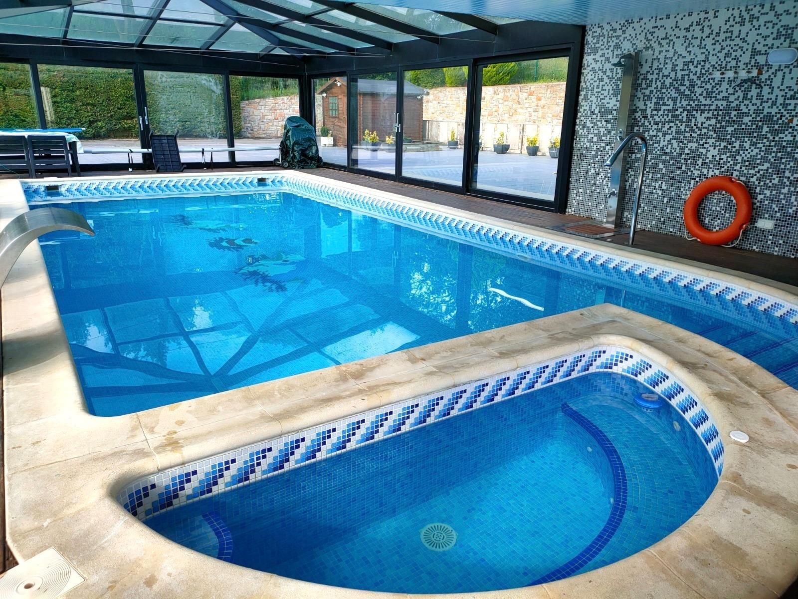Swimming pool of House or chalet for sale in Laukiz  with Heating, Private garden and Terrace