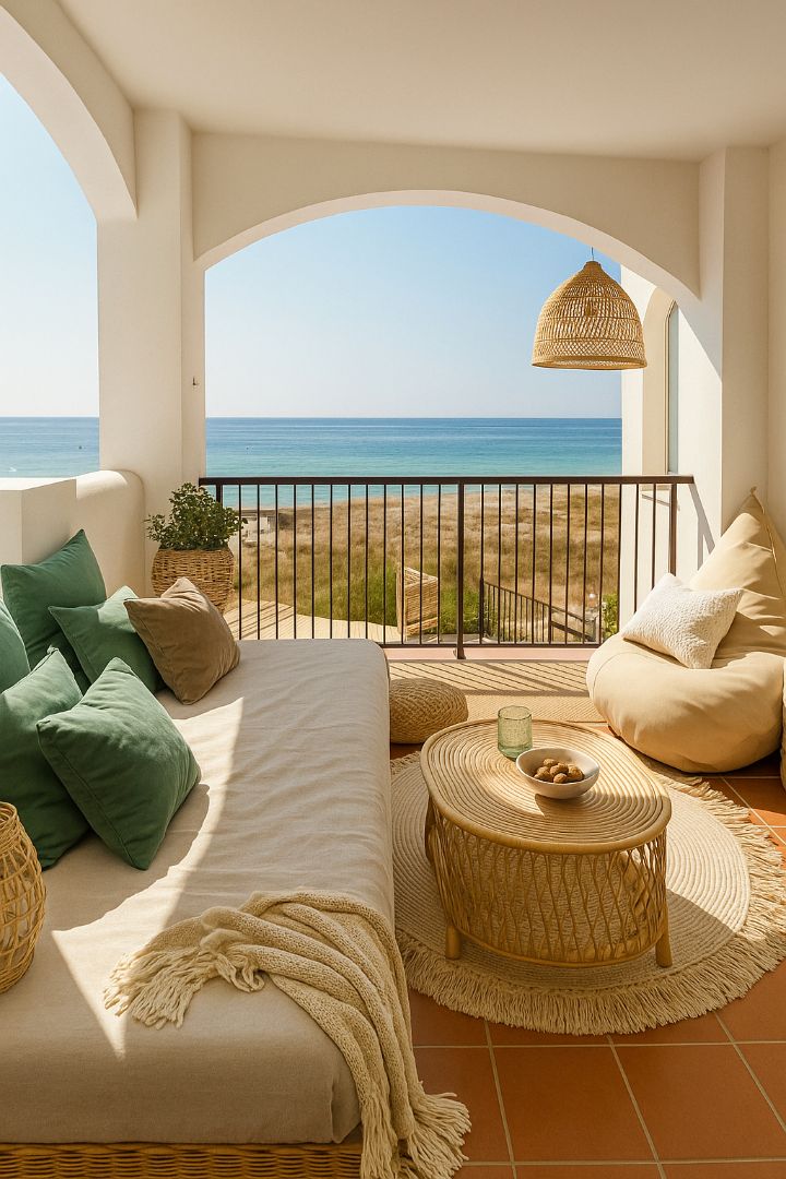 Terrace of Attic to rent in Sant Josep de sa Talaia  with Air Conditioner, Heating and Terrace