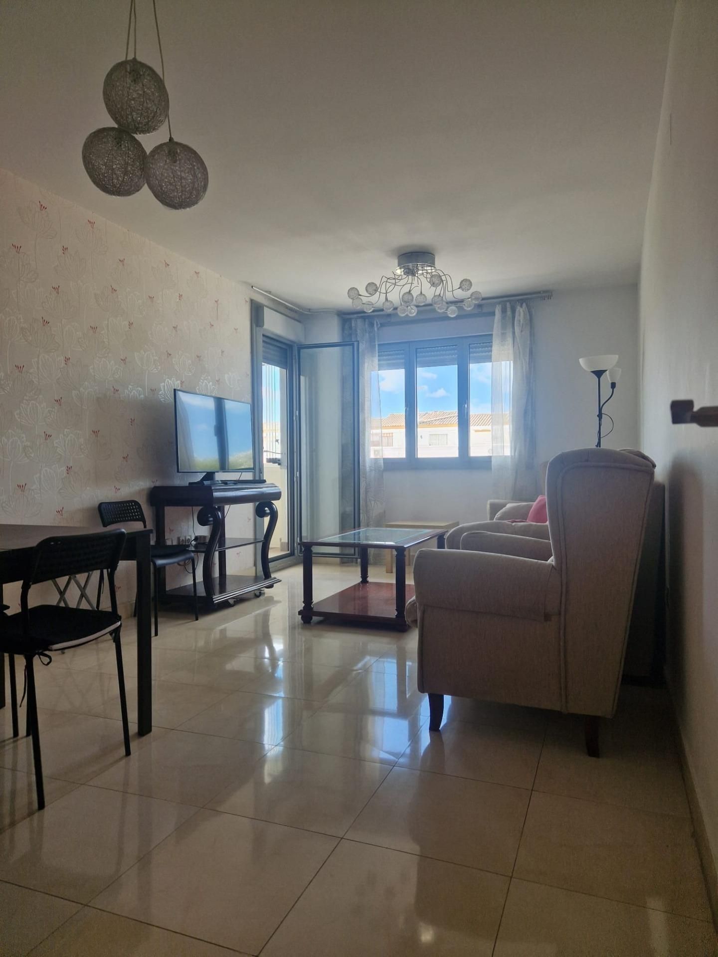 Living room of Flat for sale in Puerto Real  with Air Conditioner and Community pool