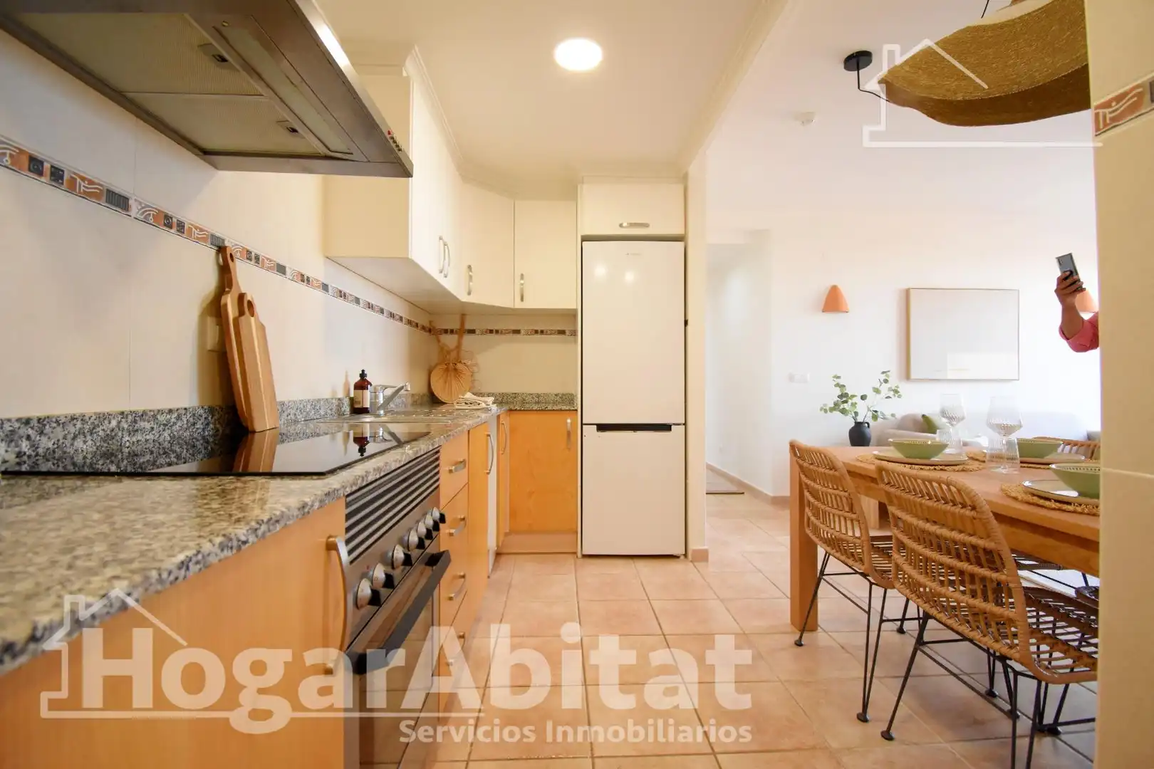 Cocina de Piso en venta en Pedreguer con Calefacción, Terraza y Amueblado
