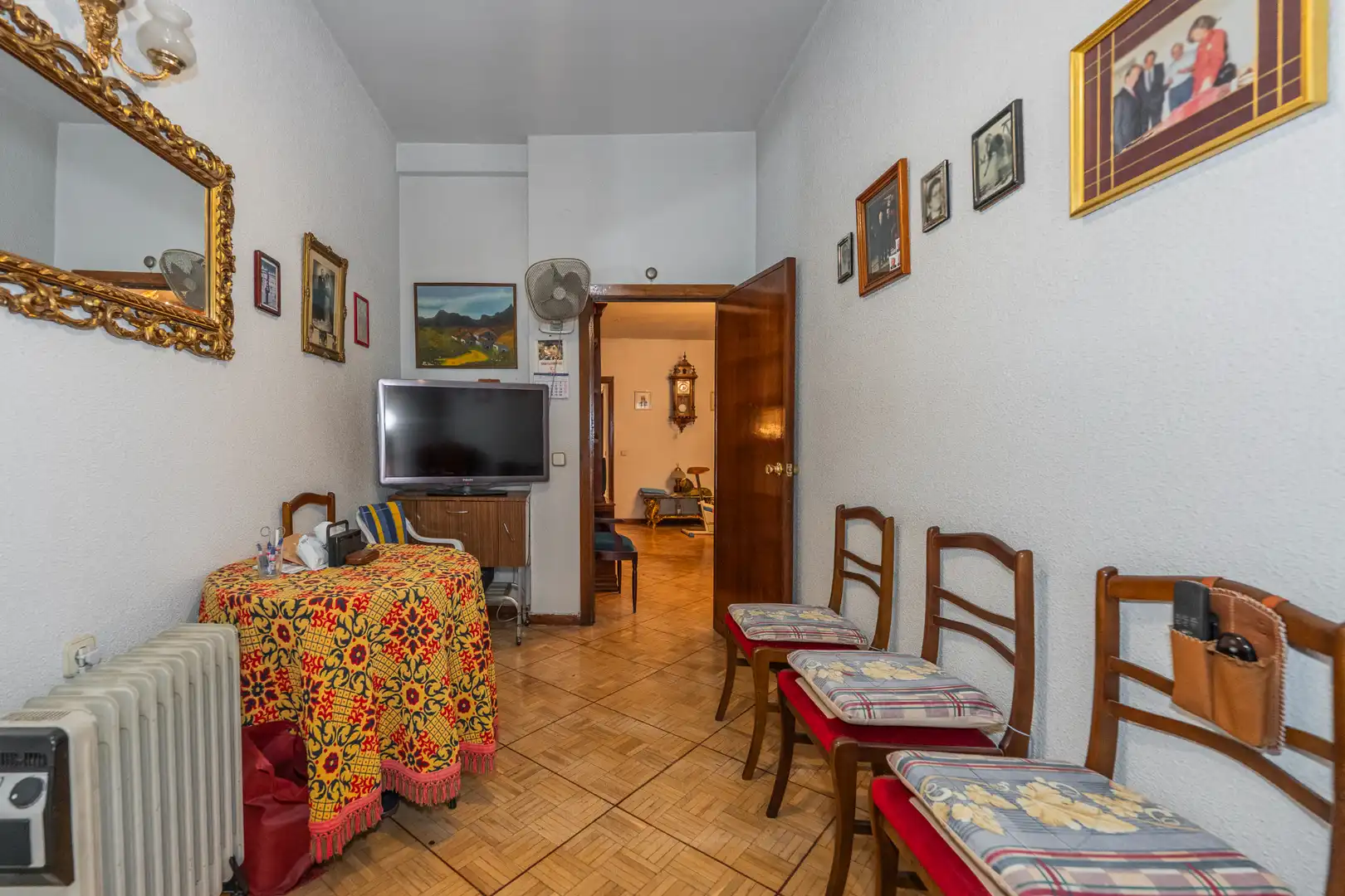 Sala d'estar de Pis en venda en Tetuán