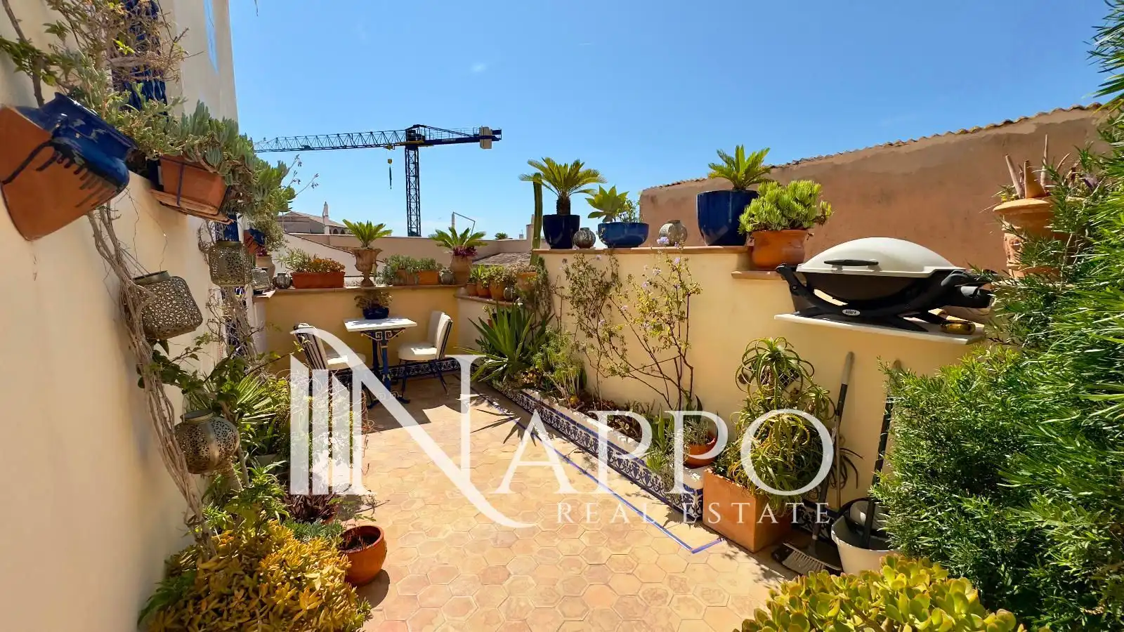 Terrace of Houses for rent in  Palma de Mallorca  with Air Conditioner, Heating and Terrace