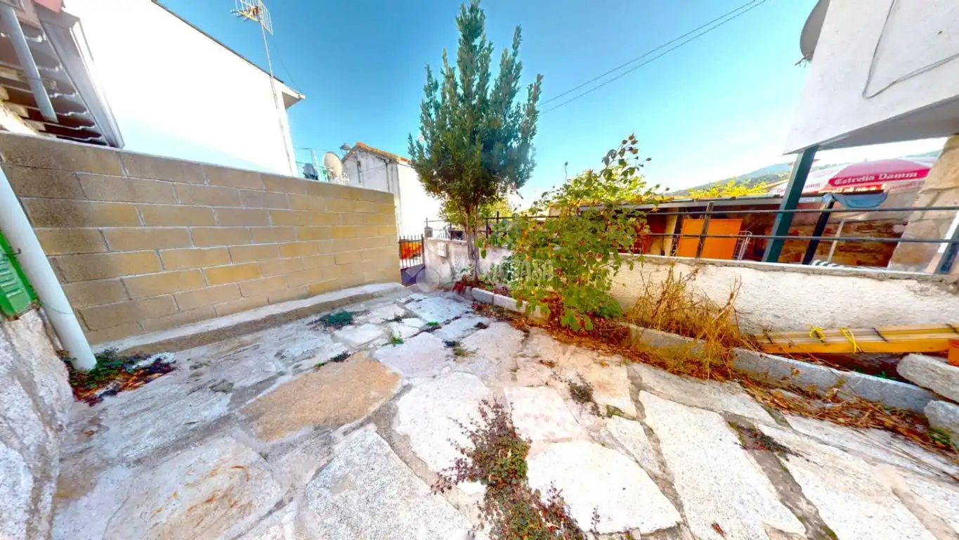 Jardín de Casa adosada en venta en Barrio de Salamanca
