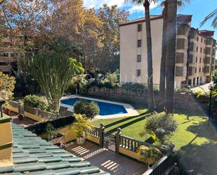 Garden of Flat to rent in Málaga Capital  with Air Conditioner, Heating and Terrace