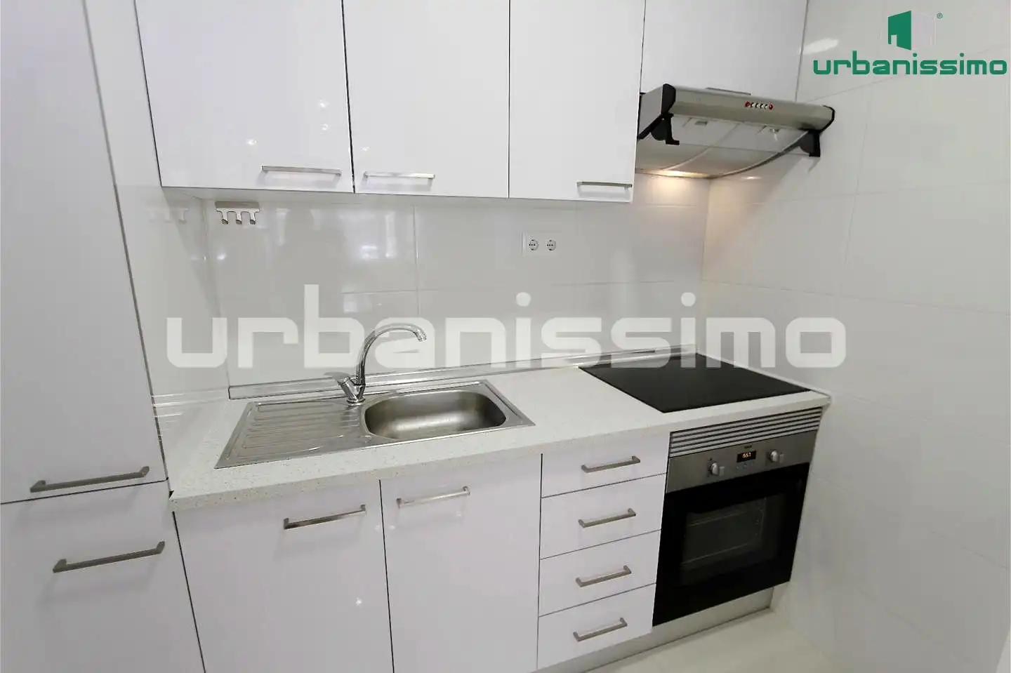 Kitchen of Apartments for rent in Madrid  with Air Conditioner, Heating and Furnished