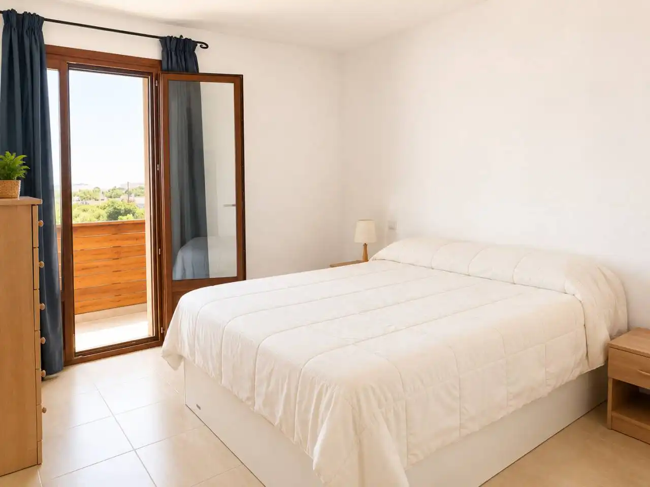 Schlafzimmer von Wohnung zum Verkauf in Muro mit Klimaanlage, Terrasse und Balkon
