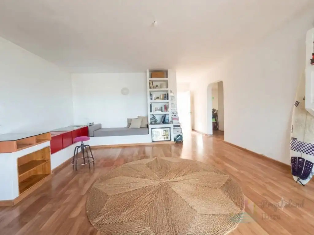 Sala de estar de Planta baja en venta en Sant Josep de sa Talaia con Jardín privado y Terraza