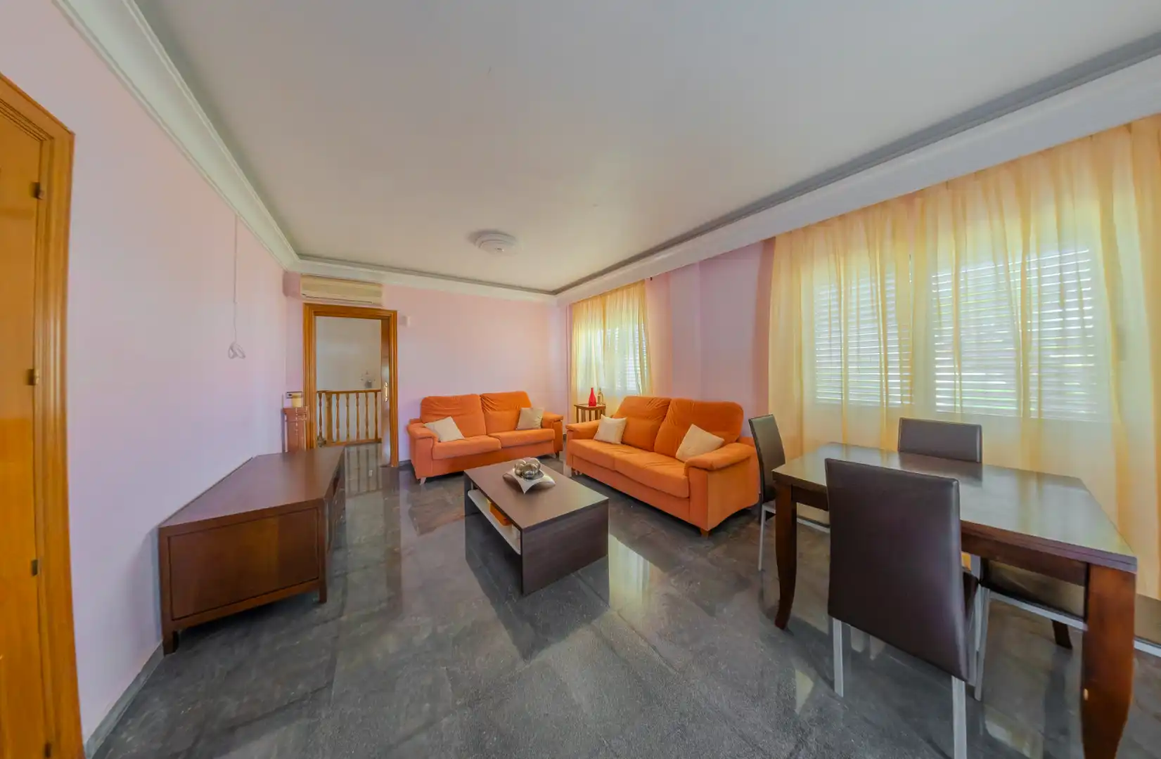 Living room of Houses for sale in Murcia  with Air Conditioner, Private garden and Terrace