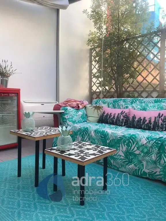 Terrace of Flat for sale in  Logroño  with Air Conditioner, Heating and Private garden