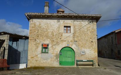 Exterior view of House or chalet for sale in Merindad de Cuesta-Urria  with Private garden, Storage room and Furnished