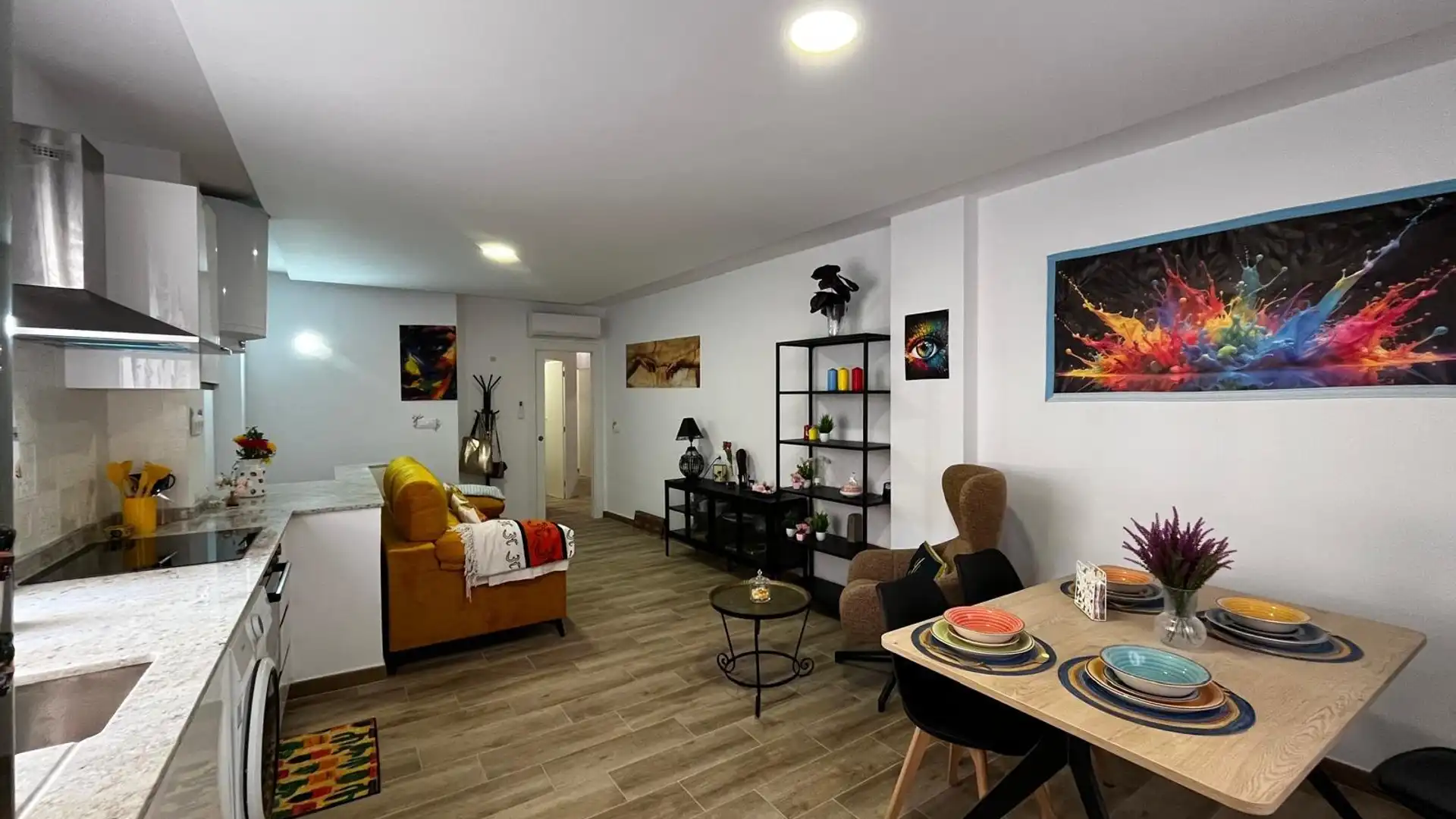Sala de estar de Piso en venta en Alcantarilla con Aire acondicionado y Amueblado