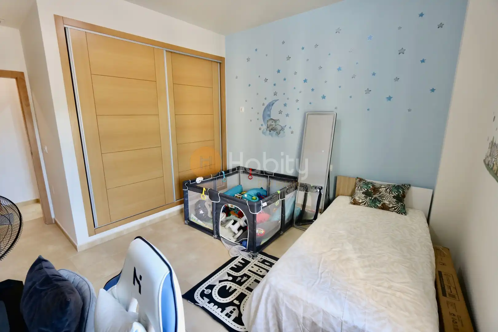 Schlafzimmer von Erdgeschoss zum Verkauf in Fuente Álamo de Murcia mit Klimaanlage, Heizung und Terrasse