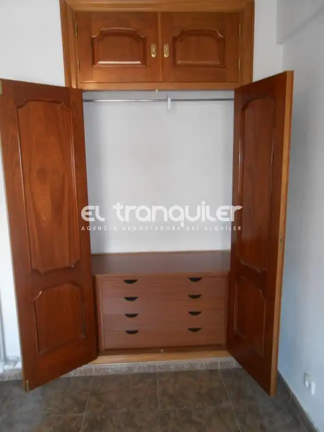 Schlafzimmer von Wohnung zur Miete in Madrid mit Terrasse