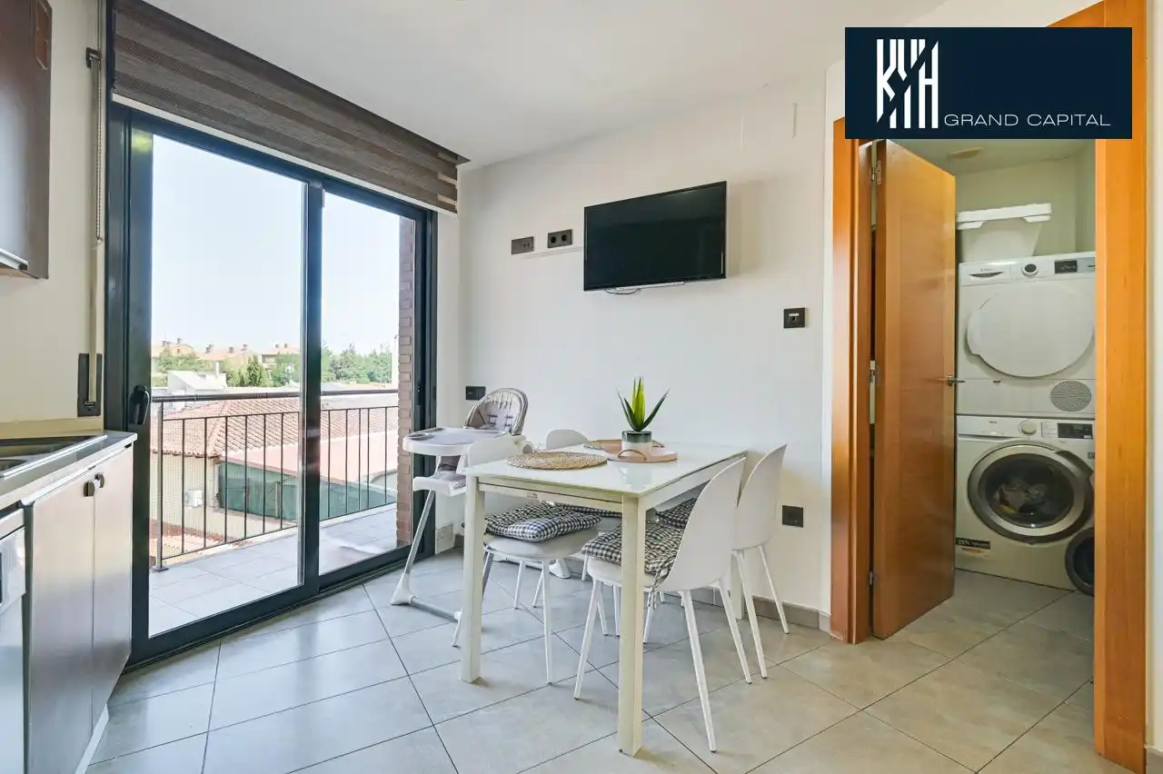 Balcony of Flat for sale in Malgrat de Mar  with Air Conditioner, Heating and Balcony