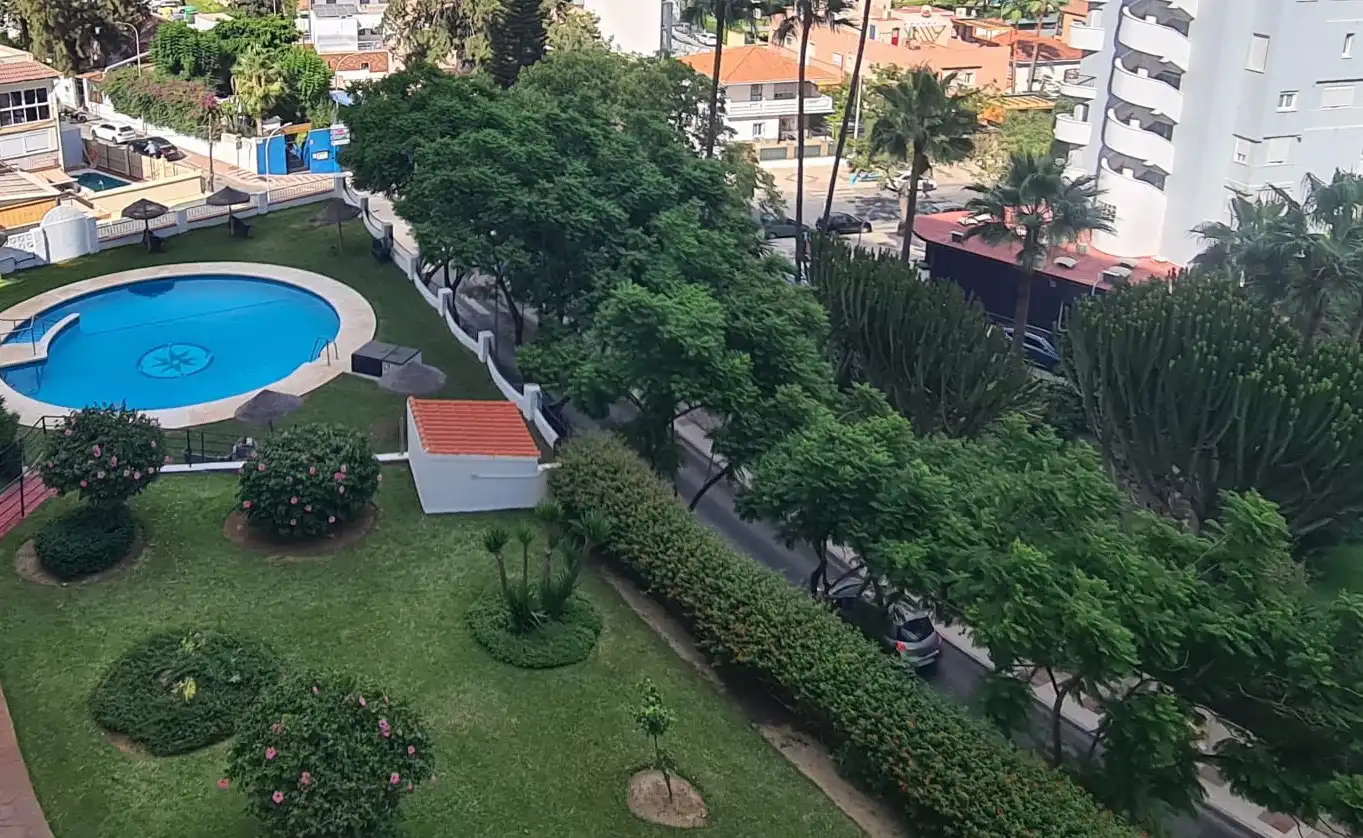 Swimming pool of Flat for rent in Torremolinos  with Terrace, Furnished and Oven