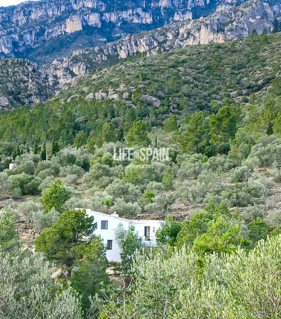 Vista exterior de Finca rústica en venda en Roquetes amb Aire condicionat, Calefacció i Jardí privat