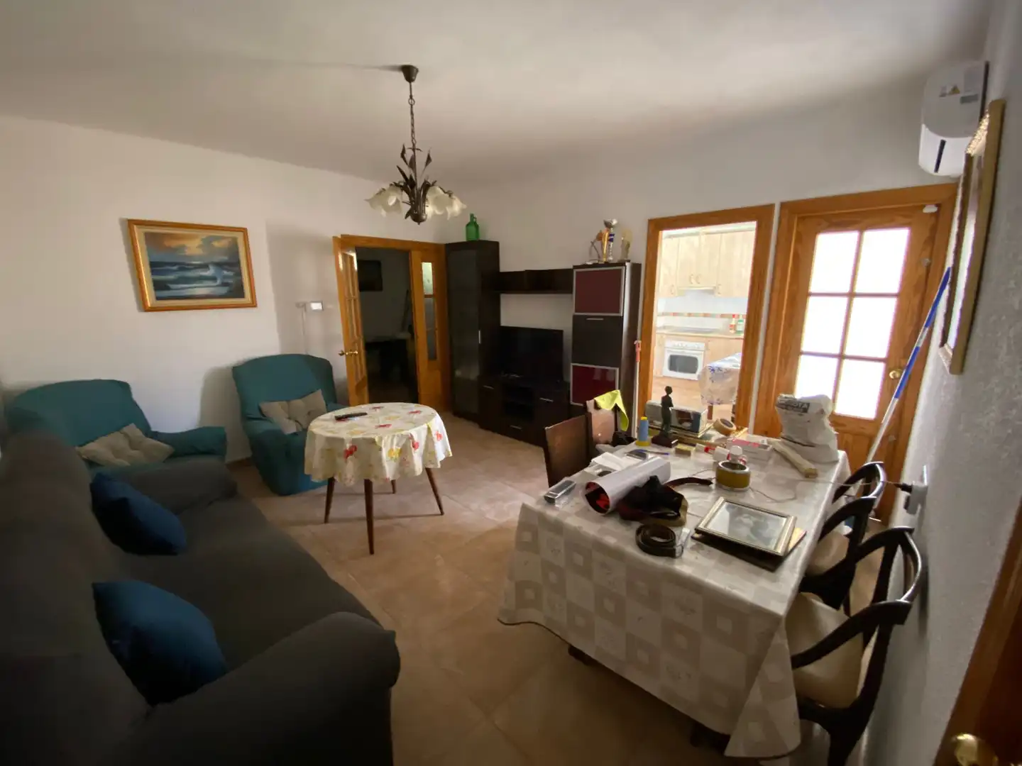Sala de estar de Piso en venta en Gádor con Terraza