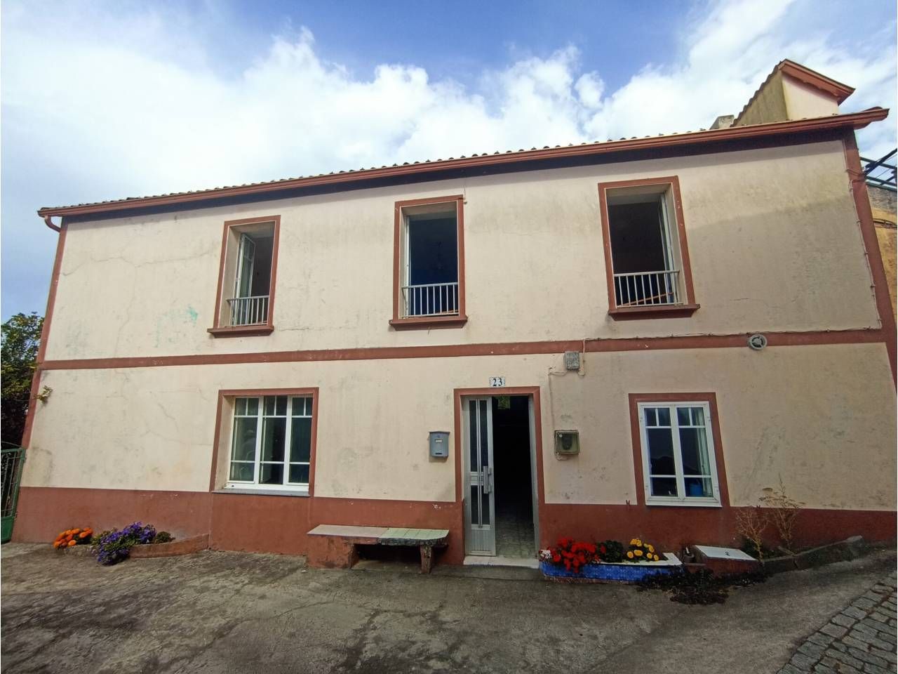 Vista exterior de Casa o chalet en venta en Muros con Jardín privado y Terraza