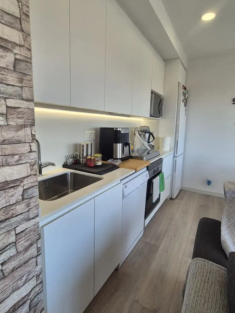 Kitchen of Attic for sale in Cubelles  with Air Conditioner and Terrace