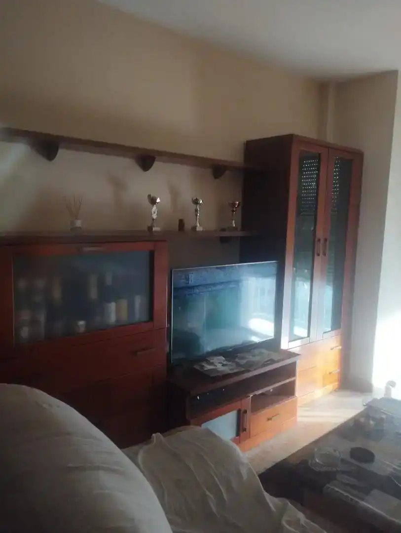 Sala d'estar de Pis en venda en Mazarrón amb Moblat i Balcó