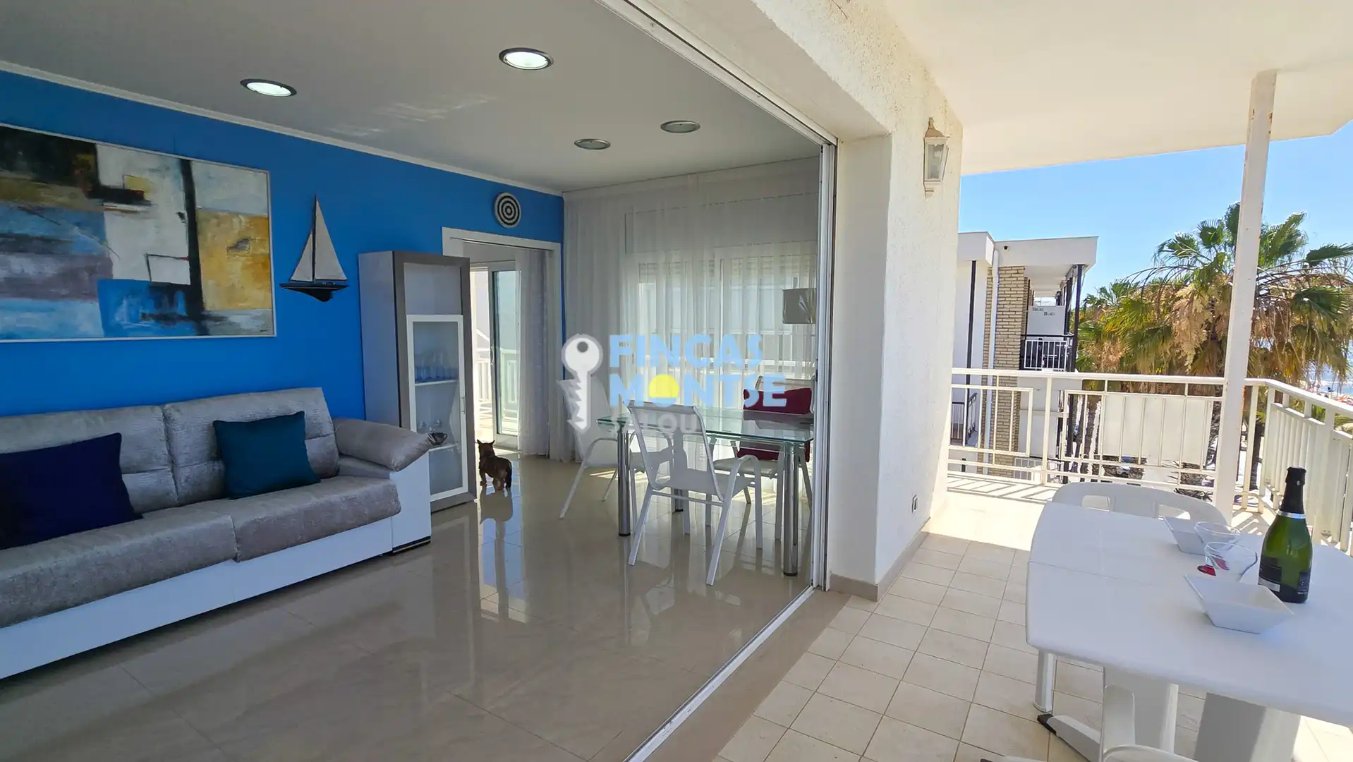 Terraza de Apartamento en venta en Salou con Terraza y Amueblado