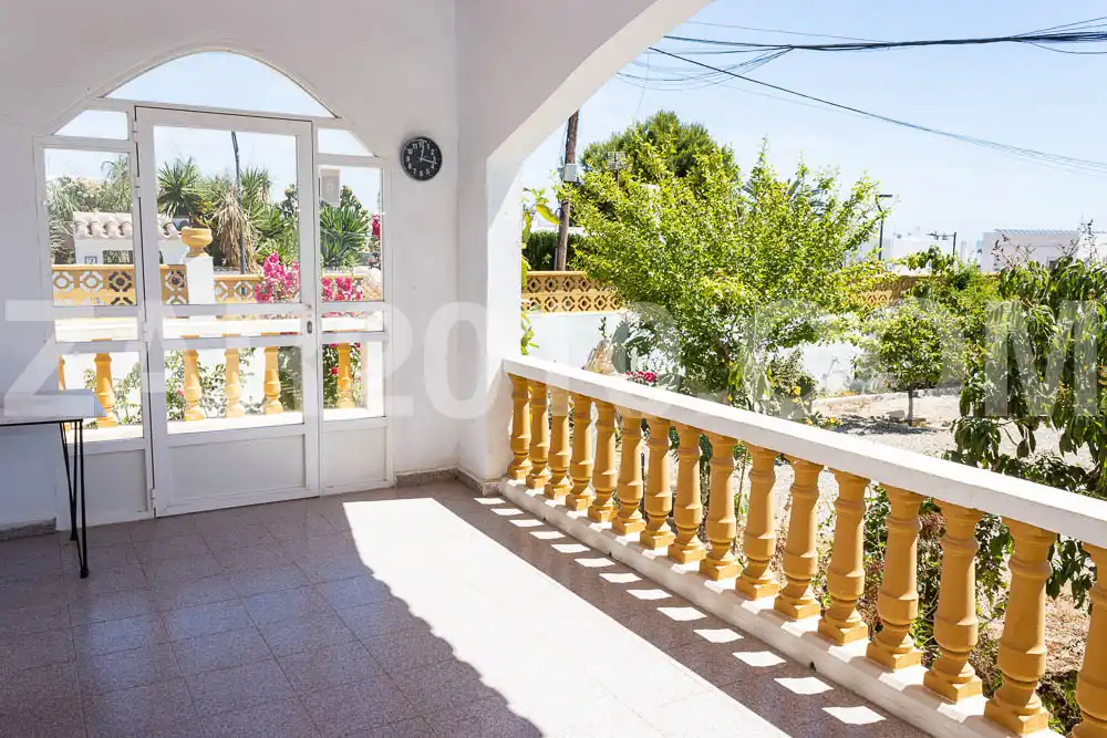 Terraza de Casa o chalet en venta en Mojácar con Aire acondicionado, Jardín privado y Parquet
