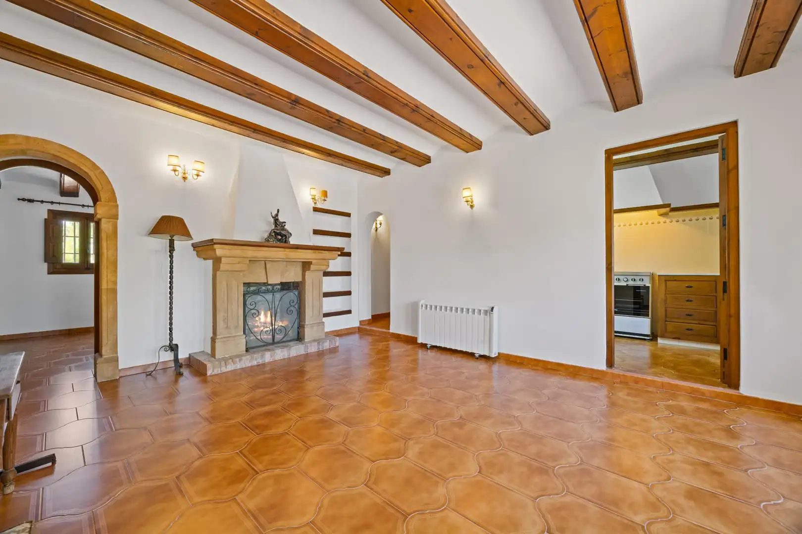 Living room of Houses for sale in Jávea / Xàbia  with Air Conditioner, Terrace and Storage room