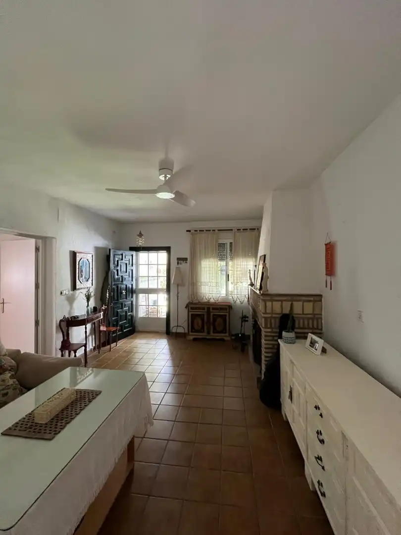 Sala de estar de Casa o chalet de alquiler en El Rompido con Jardín privado, Terraza y Amueblado
