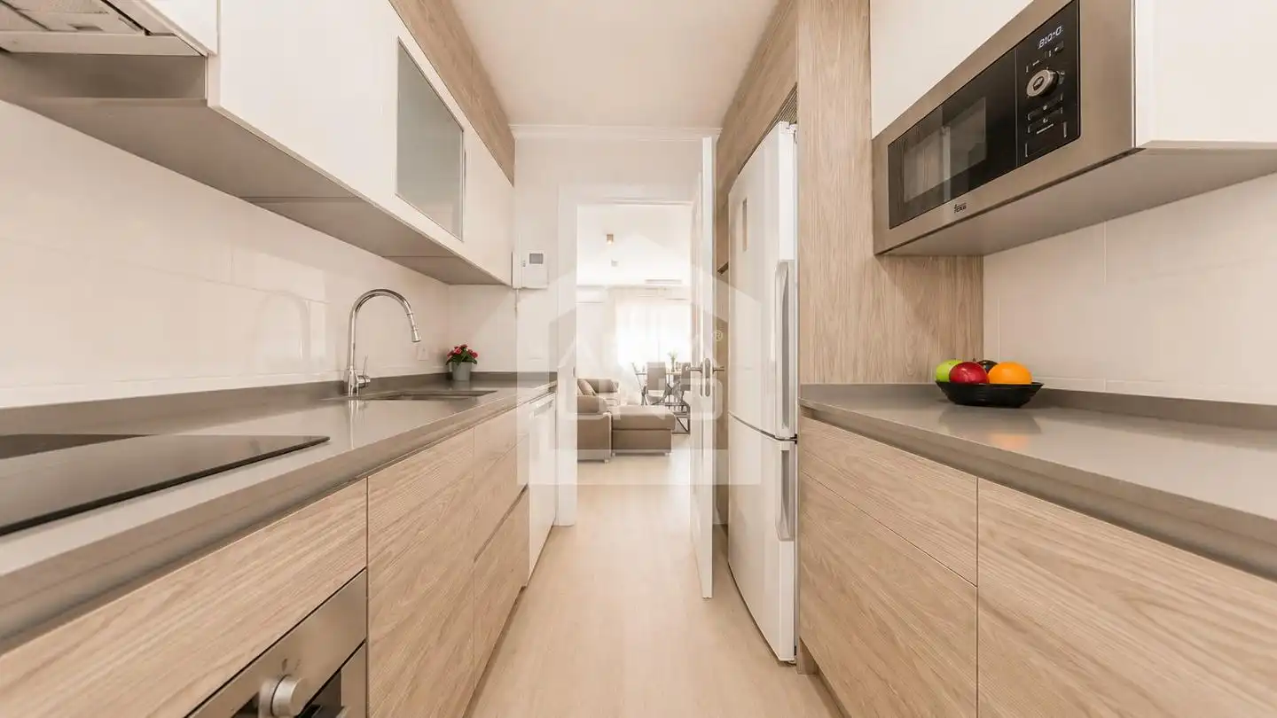 Küche von Wohnung zum Verkauf in Alcorcón mit Klimaanlage, Heizung und Terrasse