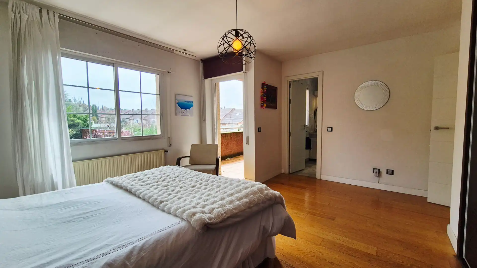 Bedroom of Detached homes for sale in Las Rozas de Madrid  with Heating, Private garden and Terrace