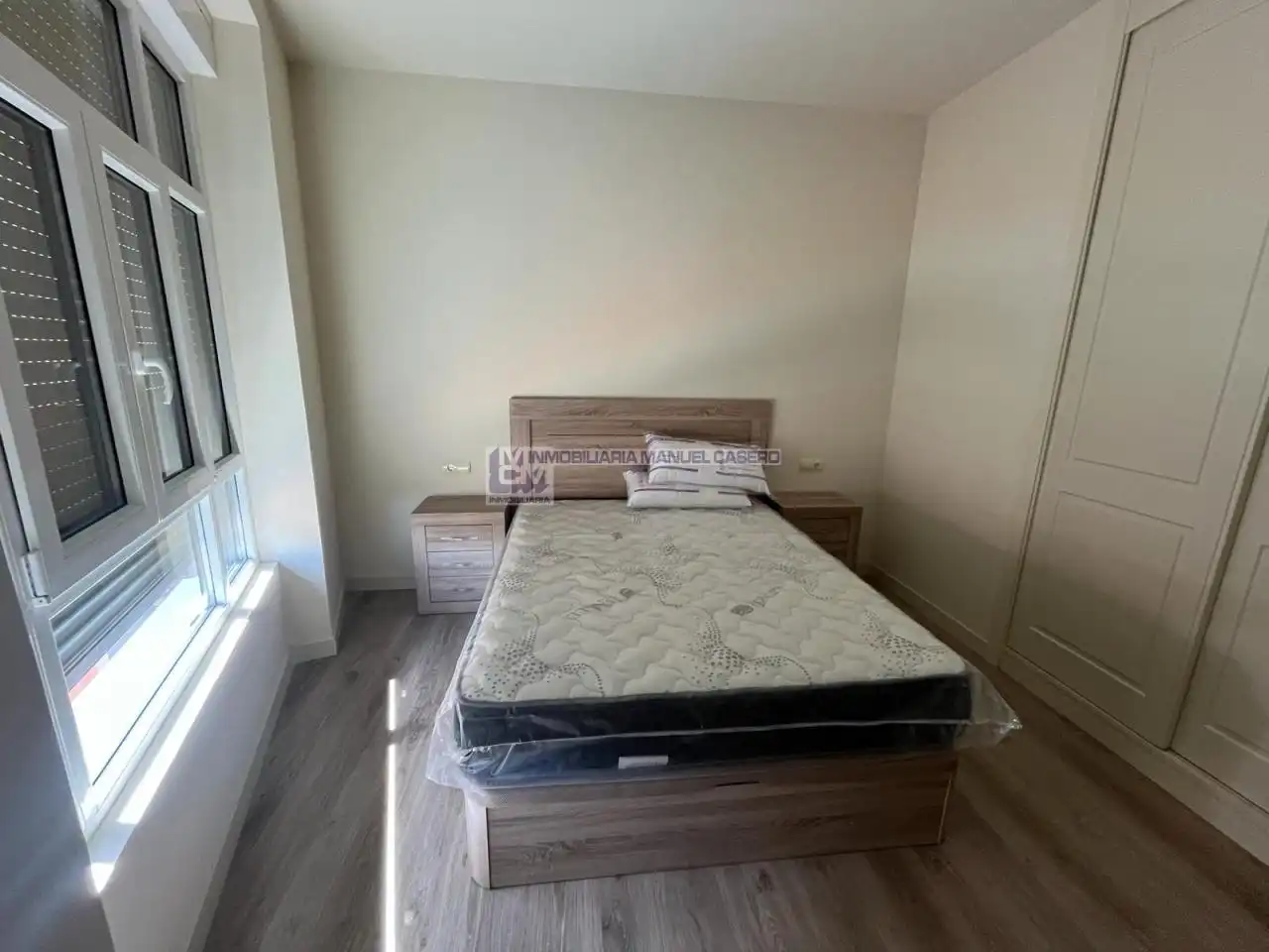 Bedroom of Apartments for rent in Cáceres  with Air Conditioner, Heating and Furnished