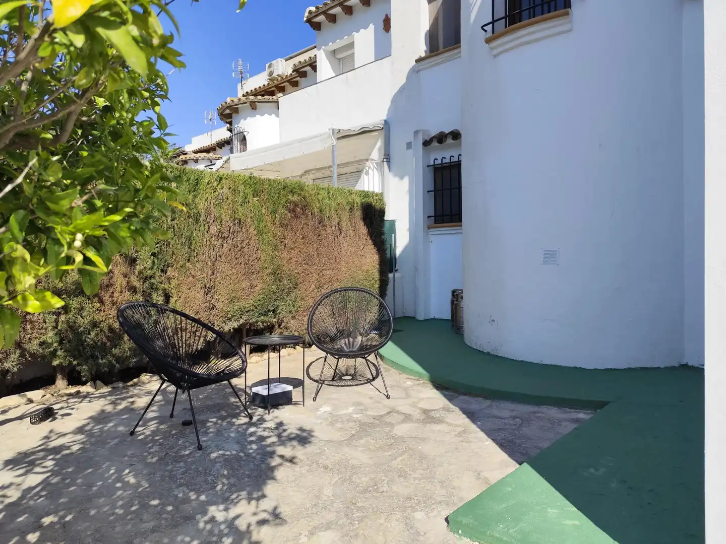 Jardín de Casa o chalet de alquiler en Calpe / Calp con Aire acondicionado, Calefacción y Terraza